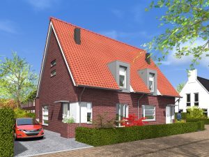 Willem Alexanderhof,twee-onder-een-kap,tweekapper,woning met tuin